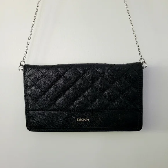 Dkny black purse shop